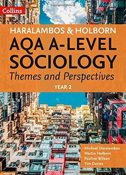 portada Aqa A-Level Sociology Themes and Perspectives: Year 2 (en Inglés)