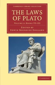 portada The Laws of Plato 2 Volume Set: The Laws of Plato: Volume 2, Books Vii-Xii, Paperback (Cambridge Library Collection - Classics) (in English)