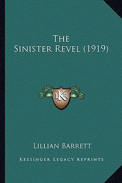 portada the sinister revel (1919)