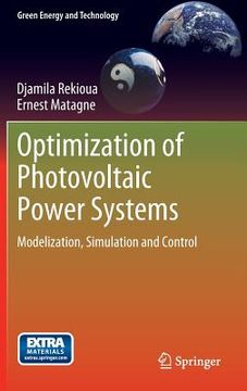 portada optimization of photovoltaic power systems