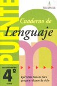 portada Puente lenguaje 4, educación primaria (paso de 4º a 5º curso)