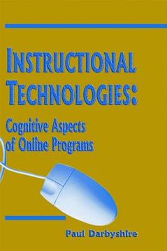 portada instructional technologies: cognitive aspects of online programs (in English)