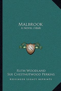 portada malbrook: a novel (1868) (en Inglés)