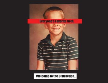 portada Everyone's Favorite Goth: Welcome to the Distraction (en Inglés)