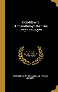 portada Condillac's Abhandlunguber Die Empfindungen (in German)