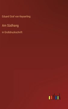 portada Am Südhang: in Großdruckschrift (in German)