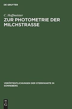 portada Zur Photometrie der Milchstraße (Veröffentlichungen der Sternwarte in Sonneberg, 1, 1, Band 1) (en Alemán)