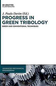 portada Progress in Green Tribology (Advanced Mechanical Engineering) (en Inglés)