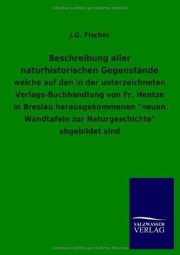 portada Beschreibung aller naturhistorischen Gegenstände (German Edition)