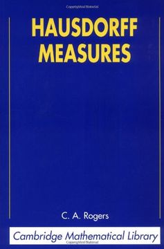 portada Hausdorff Measures 2nd Edition Paperback (Cambridge Mathematical Library) (en Inglés)