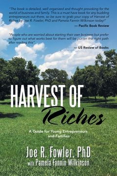 portada Harvest of Riches: A Guide for Young Entrepreneurs and Families