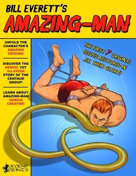 portada Bill Everett's Amazing-Man - Full Color (en Inglés)