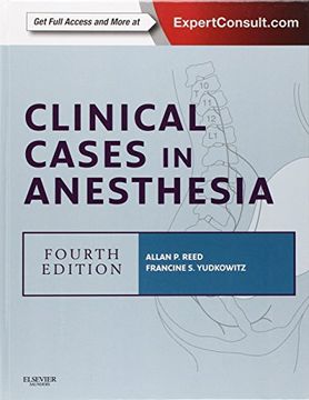 portada Clinical Cases in Anesthesia with Access Code (en Inglés)