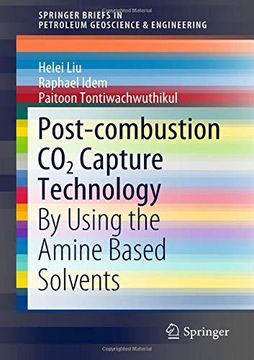 portada Post-Combustion co2 Capture Technology: By Using the Amine Based Solvents (Springerbriefs in Petroleum Geoscience & Engineering) (in English)