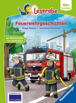 portada Feuerwehrgeschichten - Leserabe ab Vorschule - Erstlesebuch für Kinder ab 5 Jahren (en Alemán)