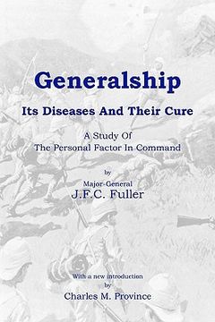 portada generalship: its diseases and their cure (en Inglés)