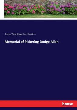 portada Memorial of Pickering Dodge Allen