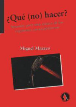 portada Que (No) Hacer? (in Spanish)
