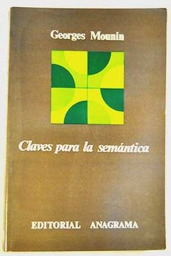 portada Claves Para La Semantica (in Spanish)