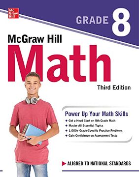 portada Mcgraw Hill Math Grade 8, Third Edition