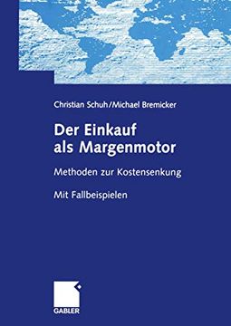 portada Der Einkauf ALS Margenmotor: Methoden Zur Kostensenkung Mit Fallbeispielen (in German)