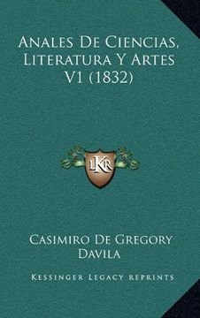 portada Anales de Ciencias, Literatura y Artes v1 (1832) (in Spanish)
