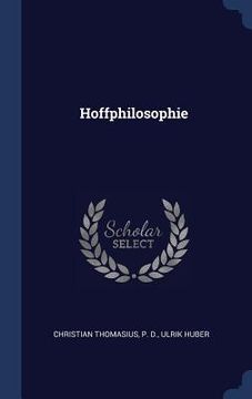 portada Hoffphilosophie (en Inglés)