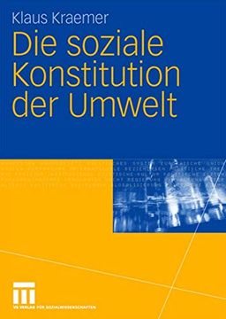portada Die Soziale Konstitution der Umwelt (en Alemán)