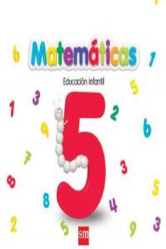 portada Cuaderno Matematicas 5.. / Educacion Infantil