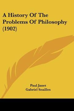 portada a history of the problems of philosophy (1902) (en Inglés)