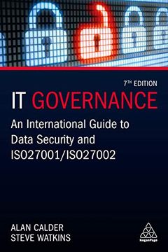 portada It Governance: An International Guide to Data Security and iso 27001 (en Inglés)