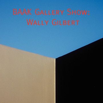portada catalog of the baak gallery show of wally gilbert (in English)