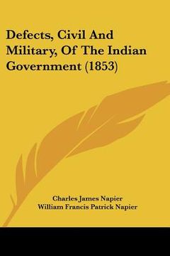 portada defects, civil and military, of the indian government (1853) (in English)