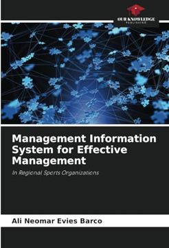 portada Management Information System for Effective Management (en Inglés)