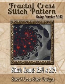 portada Fractal Cross Stitch Pattern: Design No. 5042 (en Inglés)