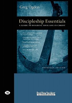 portada discipleship essentials: a guide to building your life in christ (easyread large edition) (en Inglés)