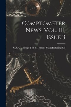 portada Comptometer News, Vol. III, Issue 3