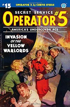 portada Operator 5 #15: Invasion of the Yellow Warlords (en Inglés)