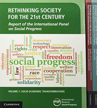 portada Rethinking Society for the 21St Century 3 Volume Paperback Set: Report of the International Panel on Social Progress 