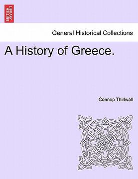 portada a history of greece. (en Inglés)