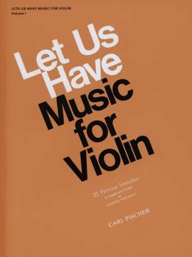 portada O3206 - let us Have Music for Violin - Vol. 1 