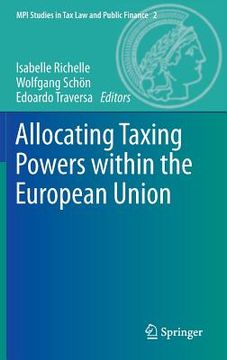 portada allocating taxing powers within the european union (en Inglés)