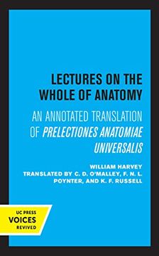 portada Lectures on the Whole of Anatomy: An Annotated Translation of Prelectiones Anatomine Universalis 