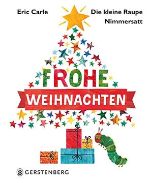 portada Die Kleine Raupe Nimmersatt - Frohe Weihnachten (en Alemán)