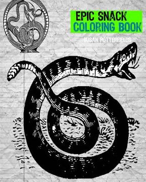 portada Epic Snake Coloring Book (en Inglés)