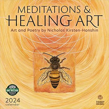portada Meditations and Healing art 2024 Calendar