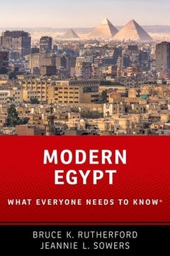 portada Modern Egypt: What Everyone Needs to Know® (en Inglés)