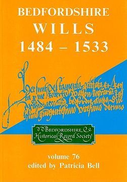portada bedfordshire wills 1484-1533