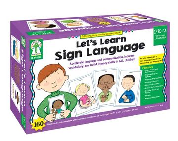 portada Let's Learn Sign Language, Grades PK - 2 (en Inglés)