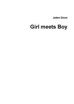 portada Girl meets Boy (en Inglés)